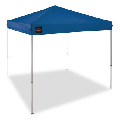 SHAX 6001 Lightweight Pop-Up Tent, 10 ft x 10 ft, Polyester/Steel, Blue