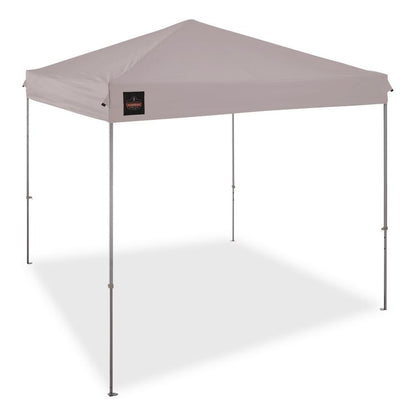 SHAX 6001 Lightweight Pop-Up Tent, 10 ft x 10 ft, Polyester/Steel, White