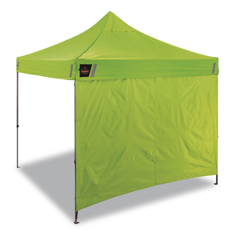 SHAX 6194 Pop-Up Tent Sidewall, 10 ft x 10 ft, Polyester, Lime