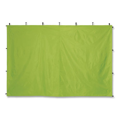 SHAX 6194 Pop-Up Tent Sidewall, 10 ft x 10 ft, Polyester, Lime