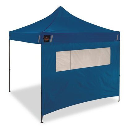 SHAX 6195 Pop-Up Tent Sidewall with Mesh Window, 10 ft x 10 ft, Polyester, Blue