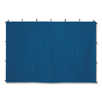 SHAX 6055 Heavy-Duty Pop-Up Tent Kit - Solid Sidewalls, Single Skin, 10 ft x10 ft, Polyester/Steel, Blue