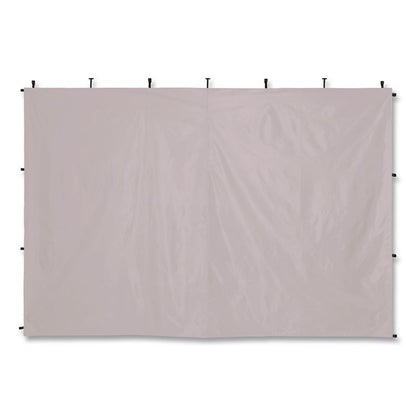 SHAX 6055 Heavy-Duty Pop-Up Tent Kit - Solid Sidewalls, Single Skin, 10 ft x 10 ft, Polyester/Steel, White