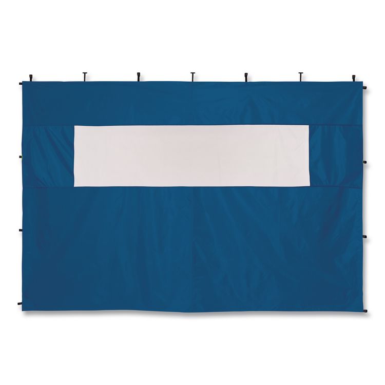 SHAX 6056 Heavy-Duty Pop-Up Tent Kit - Mesh Windows, Single Skin, 10 ft x 10 ft, Polyester/Steel, Blue