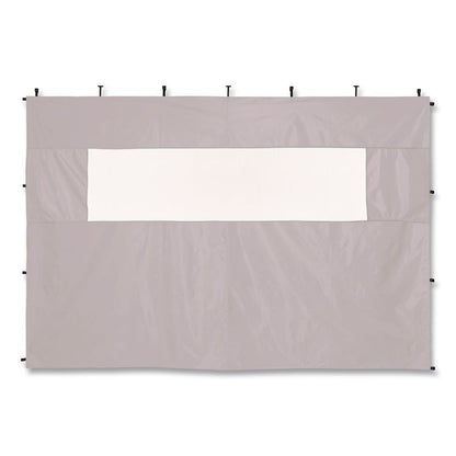 SHAX 6056 Heavy-Duty Pop-Up Tent Kit - Mesh Windows, Single Skin, 10 ft x10 ft, Polyester/Steel, White