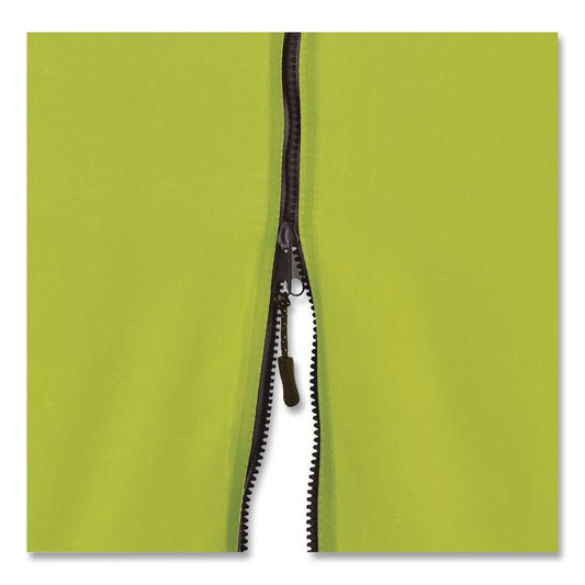 SHAX 6057 Heavy-Duty Pop-Up Tent Enclosed Kit, Single Skin, 10 ft x 10 ft, Polyester/Steel, Lime