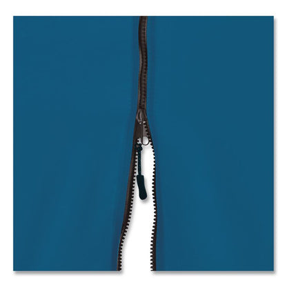 SHAX 6057 Heavy-Duty Pop-Up Tent Enclosed Kit, Single Skin, 10 ft x 10 ft, Polyester/Steel, Blue