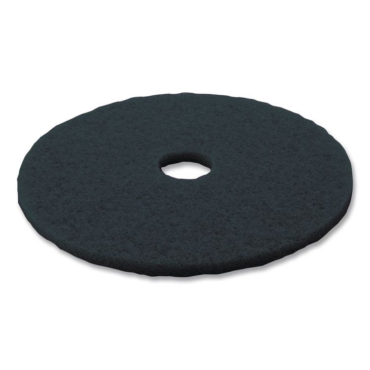 Low-Speed High Productivity 5300 Floor Pads, 12" Diameter, Blue, 5/Carton