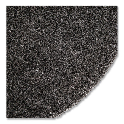 Low-Speed High Productivity Floor Pads 7300, 20" Diameter, Black, 5/Carton