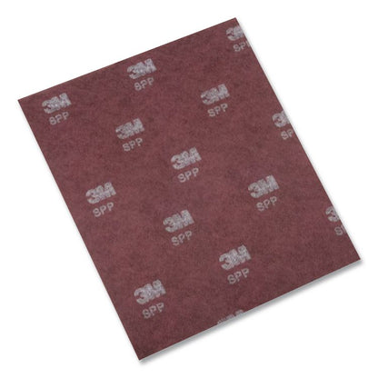 Surface Preparation Pad Sheets, 14 x 20, Maroon, 10/Carton