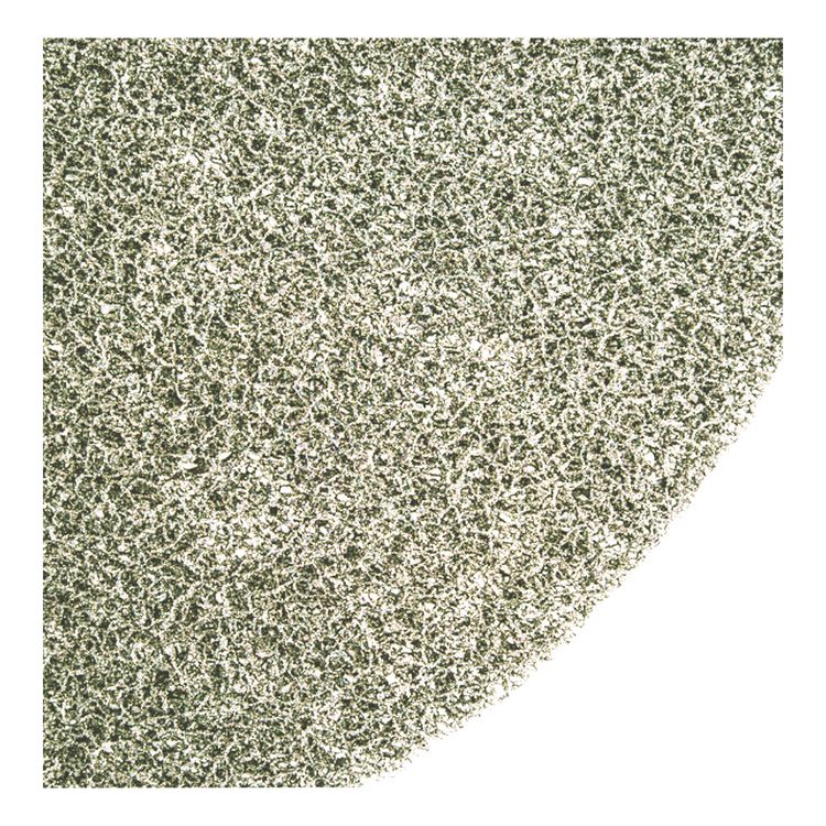 Low-Speed TopLine Autoscrubber Floor Pads 5000, 20" Diameter, Green/Amber, 5/Carton