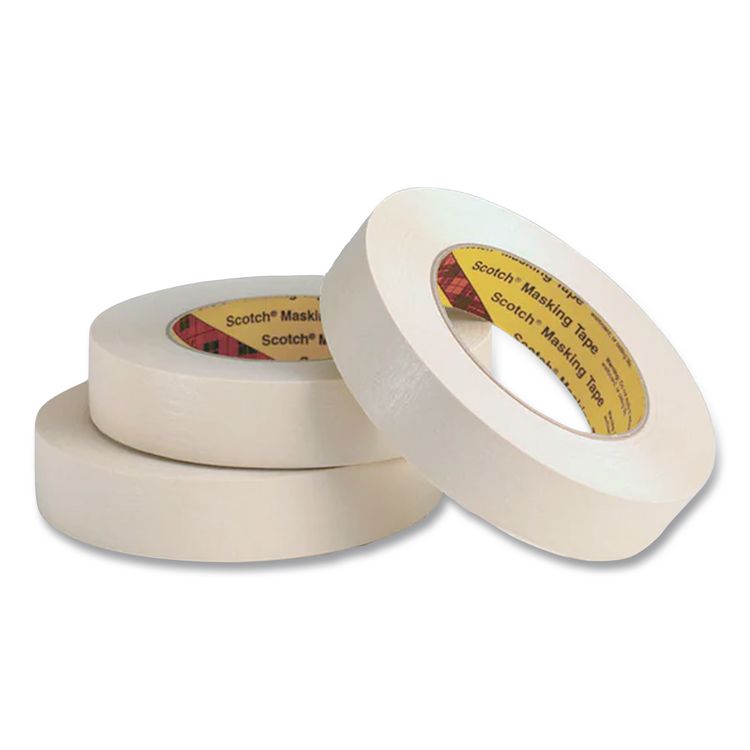 General Purpose Masking Tape 234, 3" Core, 12 mm x 55 m, Tan