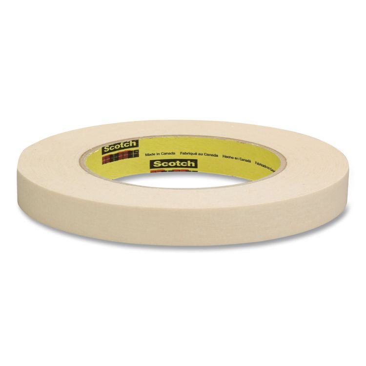 Printable Flatback Paper Tape, 3" Core, 0.5" x 60 yds, White
