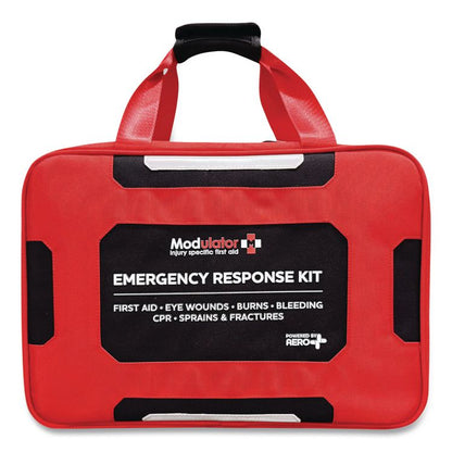 Emergency Response Bag, Standard, 6 Pieces, Fabric Case