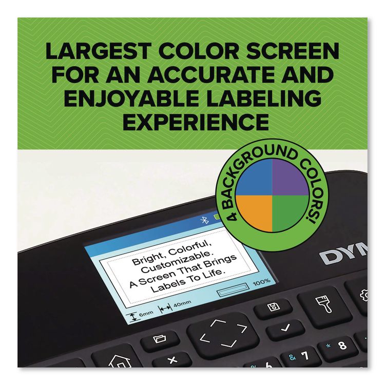 LabelManager Executive 640 CB, 5 Lines, 7.28 x 5.9 x 2.95