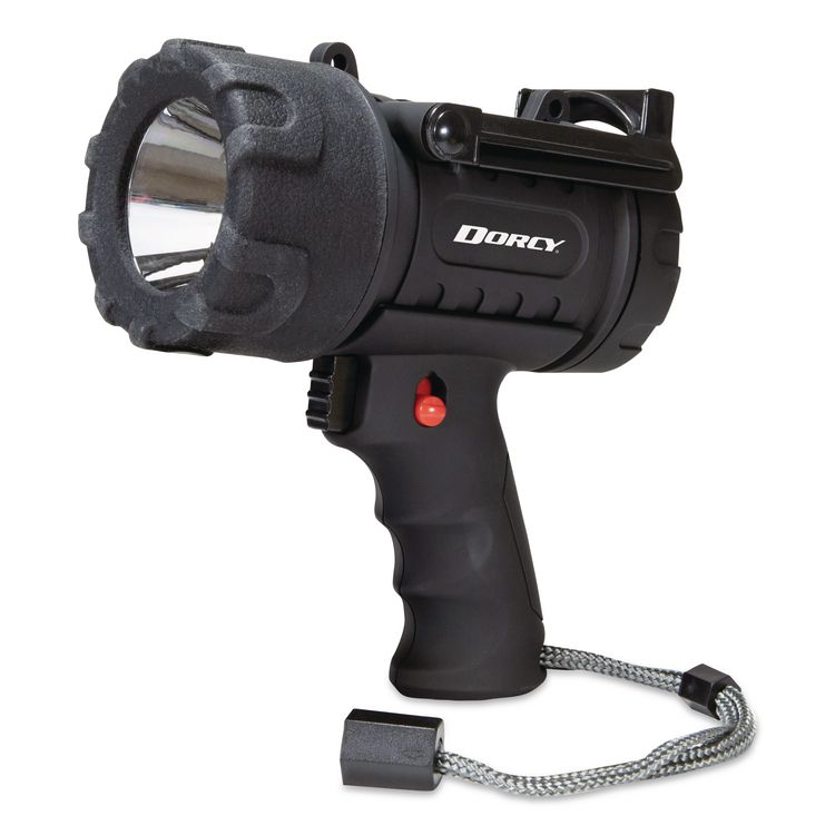 Pro Rechargeable Spotlight, Lithium Ion Rechargeable Battery (Included), Black