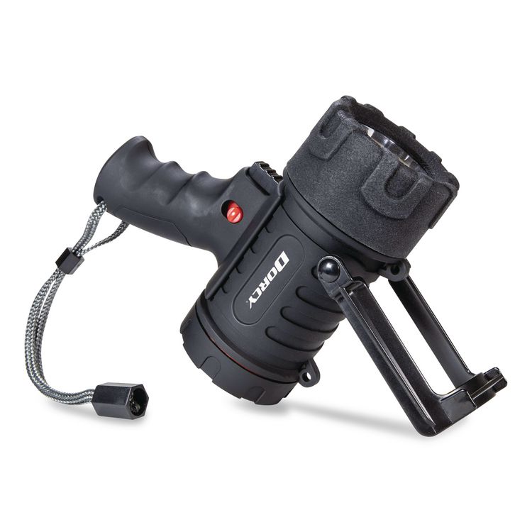 Pro Rechargeable Spotlight, Lithium Ion Rechargeable Battery (Included), Black