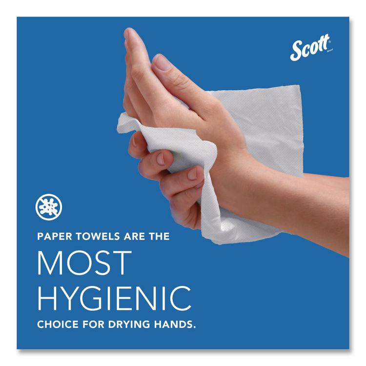 Essential High Capacity Hard Roll Towels for Business, Absorbency Pockets, 1-Ply, 8" x 950 ft, 1.75" Core, White, 6 Rolls/CT