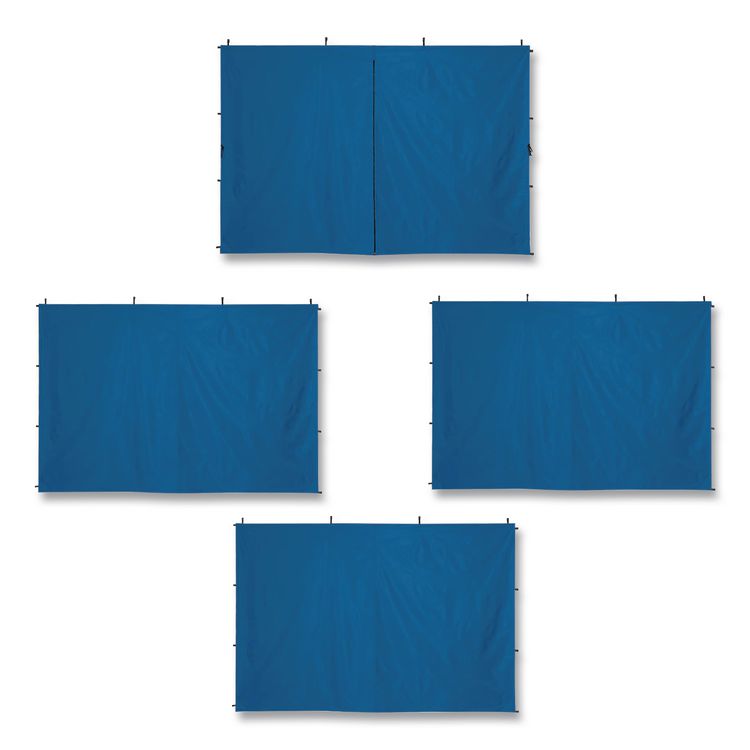 SHAX 6058 Pop-Up Tent Sidewall Kit, 10 ft x 10 ft, Polyester, Blue