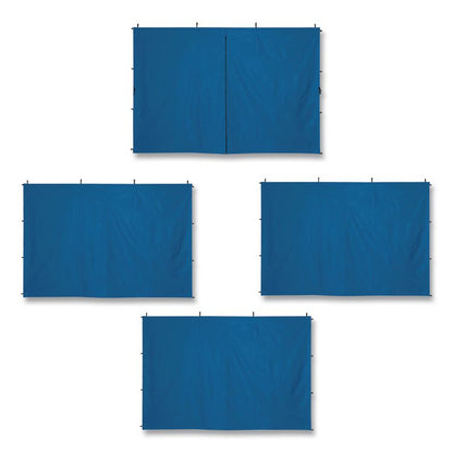 SHAX 6058 Pop-Up Tent Sidewall Kit, 10 ft x 10 ft, Polyester, Blue