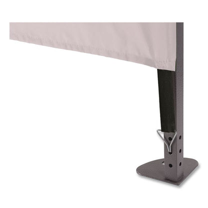 SHAX 6058 Pop-Up Tent Sidewall Kit, 10 ft x 10 ft, Polyester, White