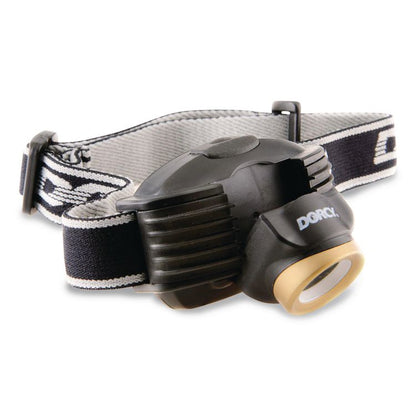 Pro 285 Spot Beam Headlamp, 3 AAA Batteries (Included), Black