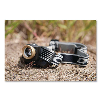 Pro 285 Spot Beam Headlamp, 3 AAA Batteries (Included), Black
