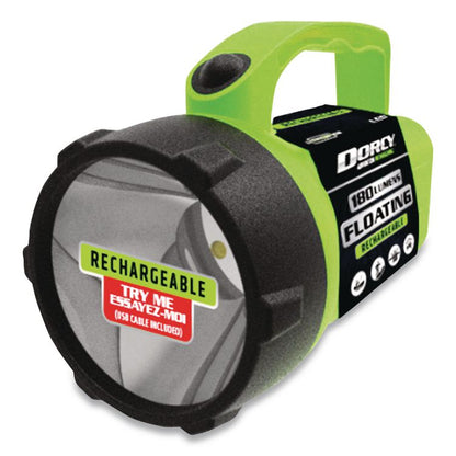 Adventure Rechargeable Floating Lantern, Rechargeable Lithium Ion Battery (Included), Green