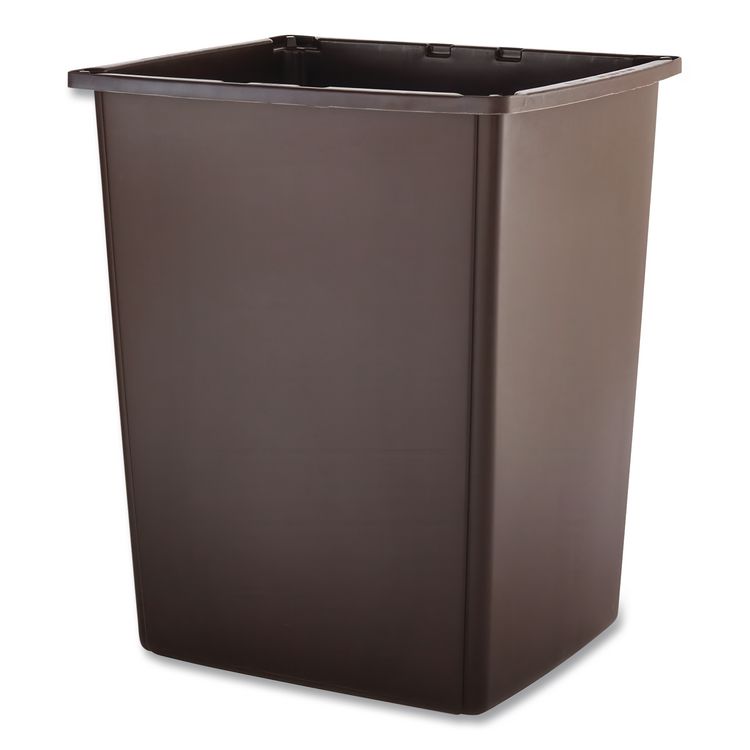 Glutton Container, 56 gal, Plastic, Brown