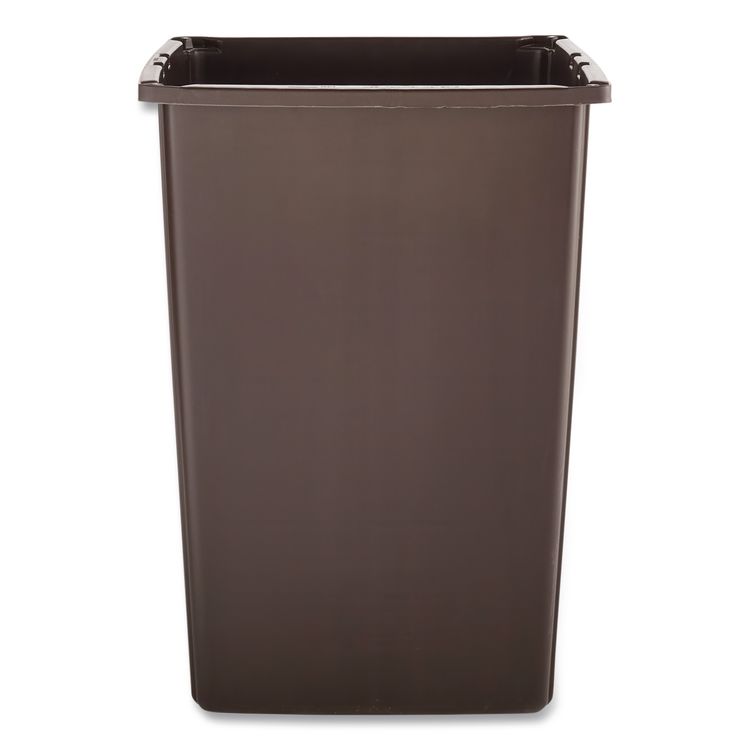 Glutton Container, 56 gal, Plastic, Brown