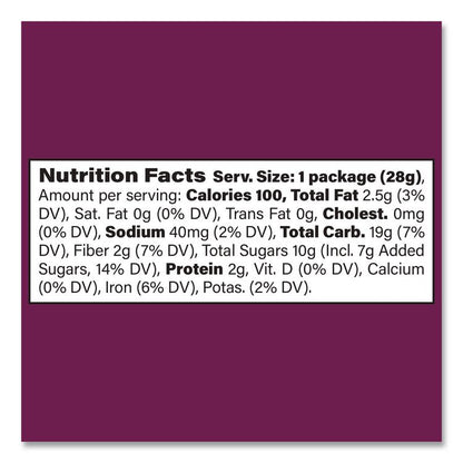 Minis Whole Wheat Fig Bar Original, 1 oz Packet, 150/Carton