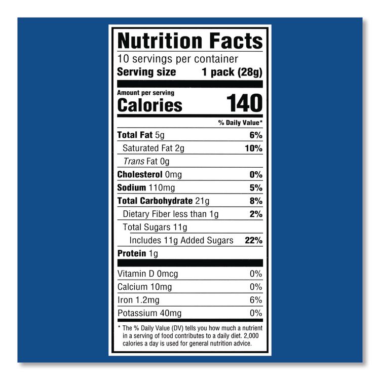 Mini Oreo's, Chocolate,1 oz Bag, 10 Bags/Box, 2 Boxes/Carton