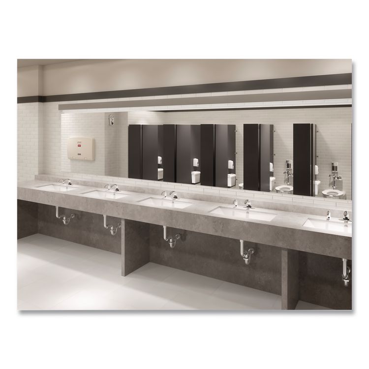 One Shot Soap Dispenser - Touch Free, Liquid, 1.9 x 5.5 x 4, Polished Chrome