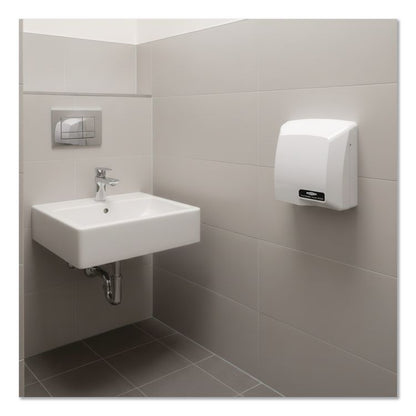 CompactDryer Automatic Hand Dryer, 115 V, 10.18 x 5.18 x 10.93, Gray