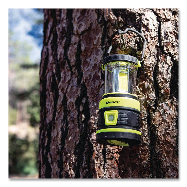 Adventure Rechargeable Multi Function Lantern, Rechargeable Lithium Ion Battery (Included), Yellow/Black