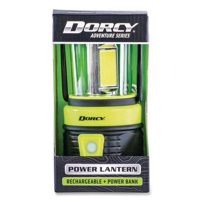 Adventure Rechargeable Multi Function Lantern, Rechargeable Lithium Ion Battery (Included), Yellow/Black