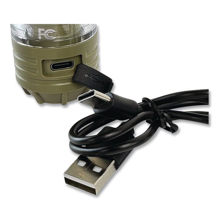 Adventure Multi Mode Rechargeable Light, Lithium Ion Rechargeable Battery (Included), Green