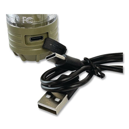Adventure Multi Mode Rechargeable Light, Lithium Ion Rechargeable Battery (Included), Green