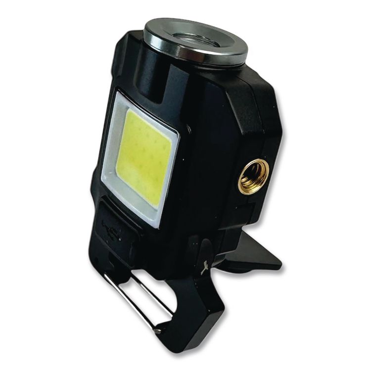 LifeGear Multi-Mode Utility Light, Lithium Ion Rechargeable Battery (Included), Black