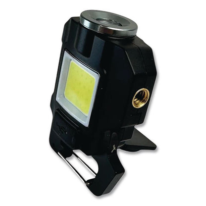 LifeGear Multi-Mode Utility Light, Lithium Ion Rechargeable Battery (Included), Black