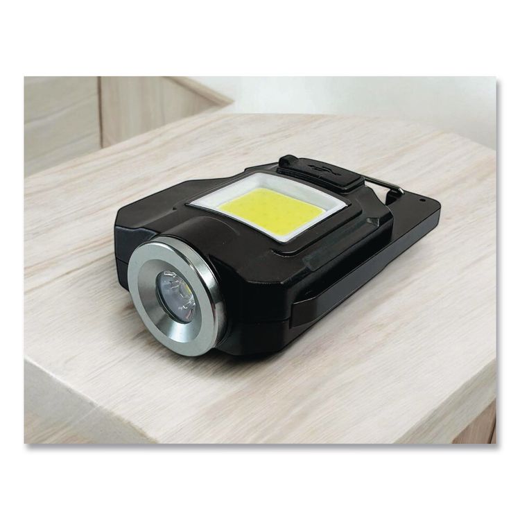 LifeGear Multi-Mode Utility Light, Lithium Ion Rechargeable Battery (Included), Black