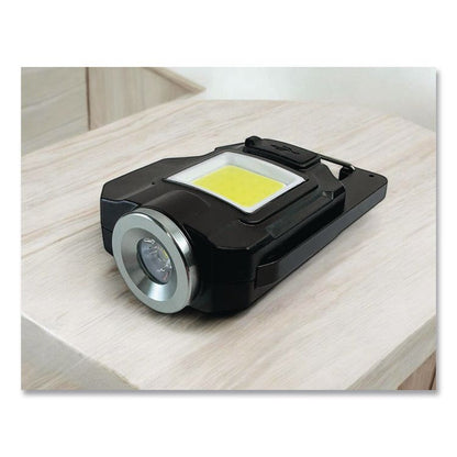 LifeGear Multi-Mode Utility Light, Lithium Ion Rechargeable Battery (Included), Black