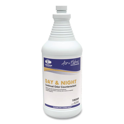 Day and Night Wicking Odor Absorber, Lavender Scent, 32 oz Bottle, 12/Carton