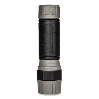 Unbreakable Pro Compact Flashlight, 3 AAA Batteries (Included), Black