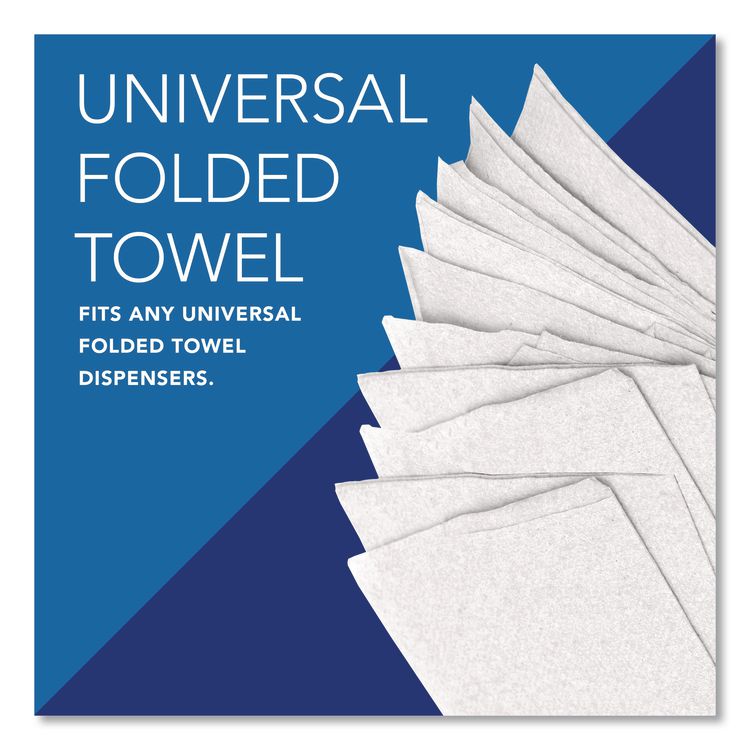 Essential C-Fold Towels for Business, Convenience Pack, 1-Ply, 10.13 x 13.15, White, 200/Pack, 9 Packs/Carton