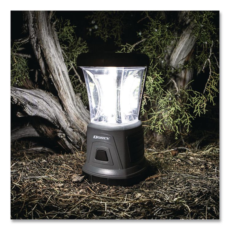 Adventure Max Lantern, 4 D Batteries (Included), Gray