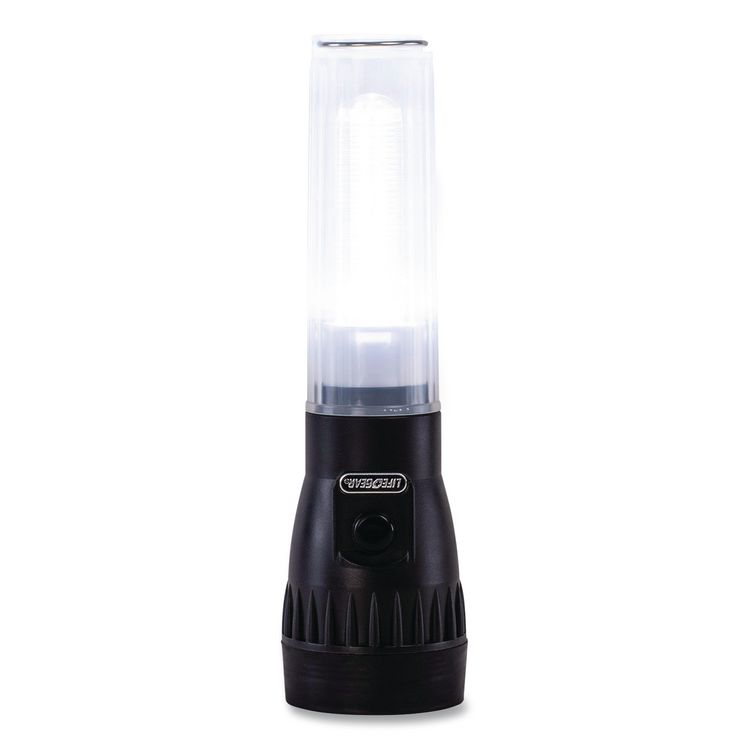 Stormproof AR Tech Flashlight and Lantern, 3 AA Batteries (Included), Black