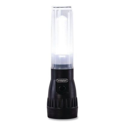 Stormproof AR Tech Flashlight and Lantern, 3 AA Batteries (Included), Black