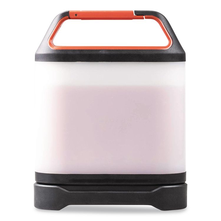 LifeGear Stormproof Stow Away Lantern, 4 AA Batteries (Included), Red