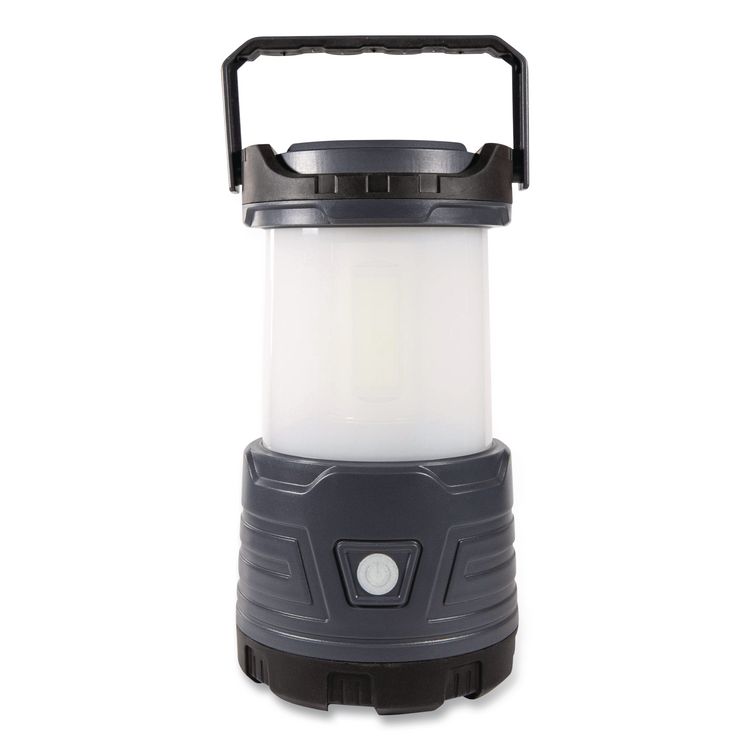 LifeGear Hybrid Rechargeable Lantern, Rechargeable Lithium Ion Battery (Included), Gray